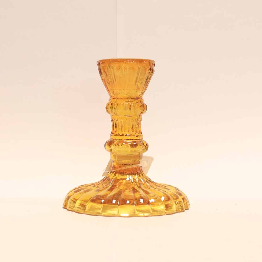 Terrace & Garden Glass Leela Candlestick